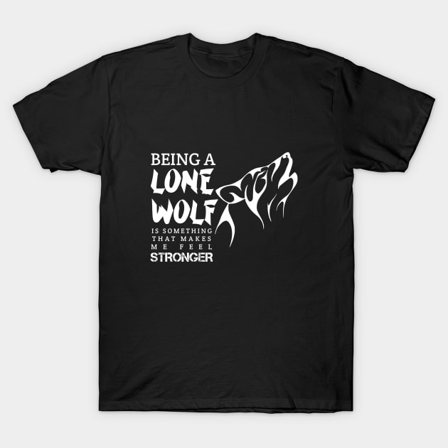 Lone Wolf T-Shirt by Curator Nation